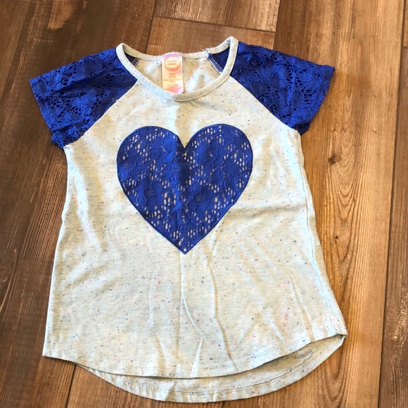 Girls Wonder nation heart shirt - Picture 1 of 4